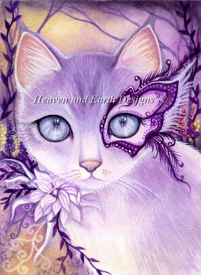 Diamond Painting Canvas - QS Lavender Venice Night - Click Image to Close